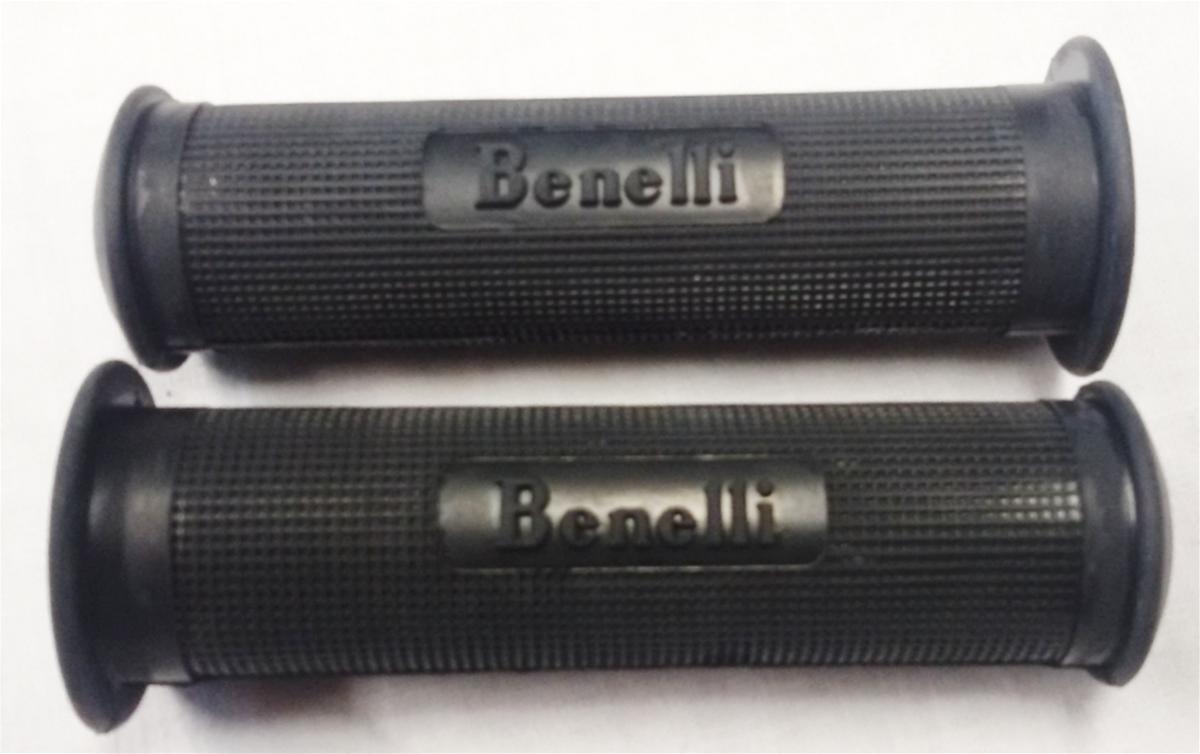 Manopole Moto Retrò In Gomma Antiscivolo - Universal Fit 22mm Per Scooter, Quad E Cruiser - Foto 11