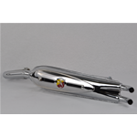 LAMBRETTA 125 C MARMITTA SCARICO ALTO TIPO ABARTH  - SPORT MUFFLERS