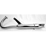 LAMBRETTA 125 D  MARMITTA SCARICO MODELLO TIPO SPORTIVO - SPORT MUFFLERS