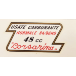 MOTO MORINI CORSARINO 48 CC DECALCOMANIA BENZINA 