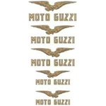 DECALCOMANIE MOTO GUZZI   AQUILE ORO