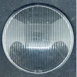 VETRO FARO IN PLASTICA FARO ANTERIORE DIAM. 130 MM TIPO EPOCA CEV - APRILIA - SIEM