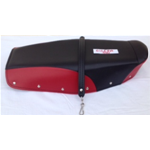 RIVESTIMENTO COPERTURA SELLA COVER GILERA 150   ROSSO - NERO