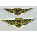 SANTAMARIA ADESIVO IN PVC SERBATOIO  2 PZ STICKERS