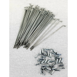 RAGGIO 2,5 X 210 MM CON NIPPLES 1 PZ