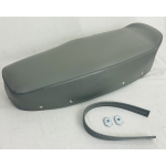 AERMACCHI HARLEY DAVIDSON BREZZA 150 CC RIVESTIMENTO COPERTURA COVER SELLA GRIGIO