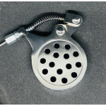 CHIUSINO A GHIGLIOTTINA DX MARMITTA SCARICO DIAM. Ø 45 MM CON RIDUZIONE A Ø 42 MM - Ø 40 MM IN FERRO CROMATO