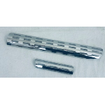 BENELLI 50 -  MINI BIKE -  MINI CROSS  -  CALIFORNIA  -  DYNAMO - TRIAL - COPPIA GRIGLIE PARACALORE SCARICO - EXHAUST HEAT SHIELD GRILLE
