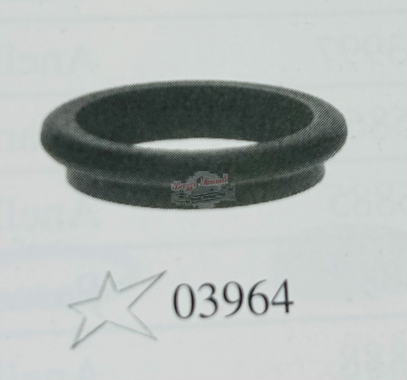 MOTO MORINI GUARNIZIONE DI FINE CANOTTO FORCELLA DIAM . Ø 34 MM
