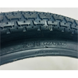 PNEUMATICO GOMMA 2 - 18 "  SCOLPITO - 218 - 20018  POST. - TYRE (22 X 1 3/4 X 2 ) - 2 X 18 "