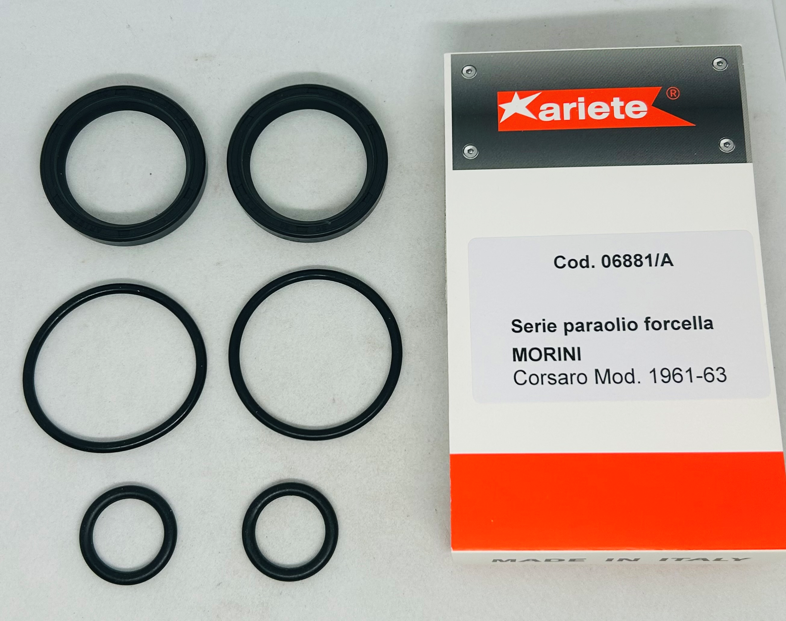 KITS PARAOLI FORCELLA MORINI CORSARO MOD. 1961 - 1963  - FORK OIL SEAL