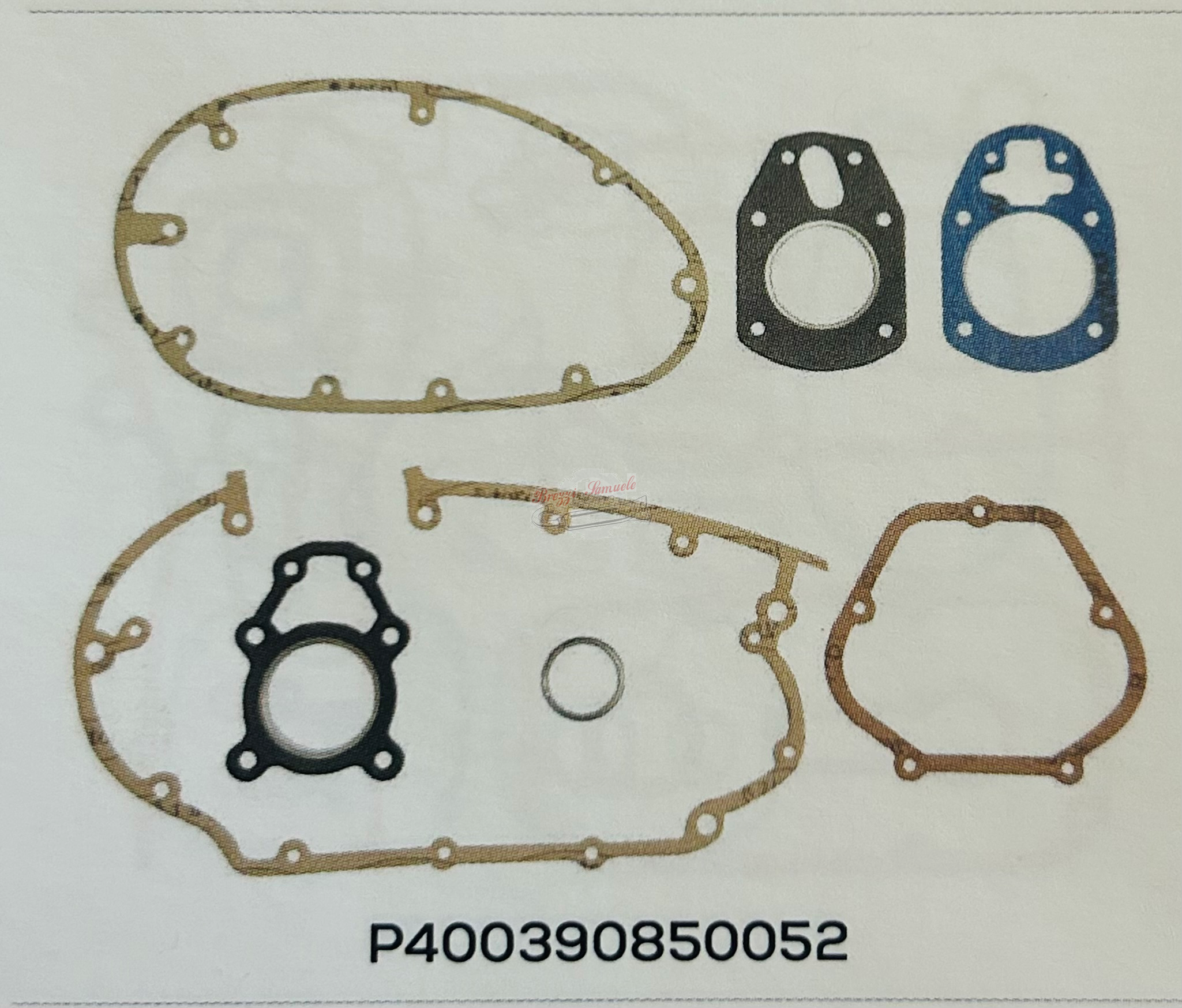 KIT SERIE GUARNIZIONI MOTORE MV 175 CC AMERICA 1 S'. - CSTA 2 S' - A.B. - 175  ASTE BILANCERI - ENGINE GASKETS
