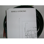 IMPIANTO ELETTRICO BENELLI LEONCINO 125 CON BATTERIA + SCHEMA