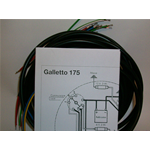 IMPIANTO ELETTRICO MOTO GUZZI GALLETTO 175 CEV + SCHEMA