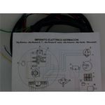 IMPIANTO ELETTRICO AERMACCHI ALA BIANCHA -ALAROSSA-ALA AZZURRA -ALA VERDE + SCHEMA