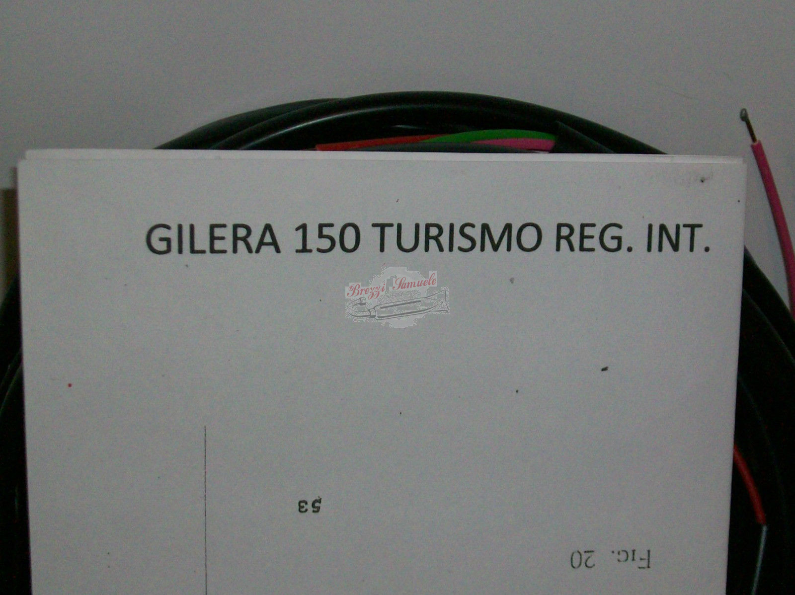 Gilera IMPIANTO ELETTRICO ELECTRICAL WIRING MOTO GILERA 50 TOURING RS+SCHEMA ELETTRICO 